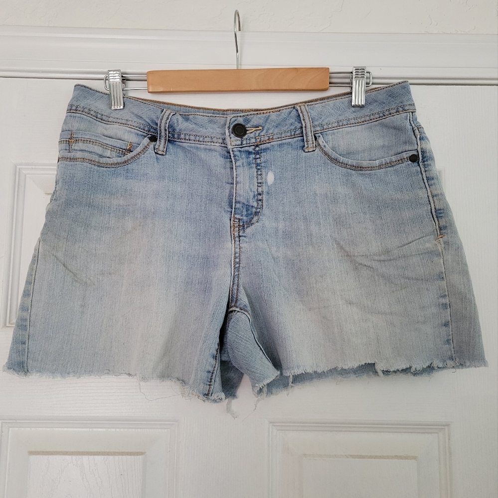 Faded Glory Women's Cut Off Jean Shorts Size 10